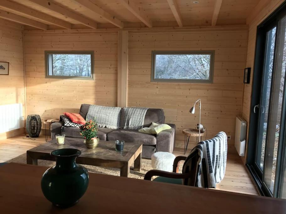 Maison De Bois En Pleine Nature A 20 Min De Beaune Montceau-et-Echarnant المظهر الخارجي الصورة